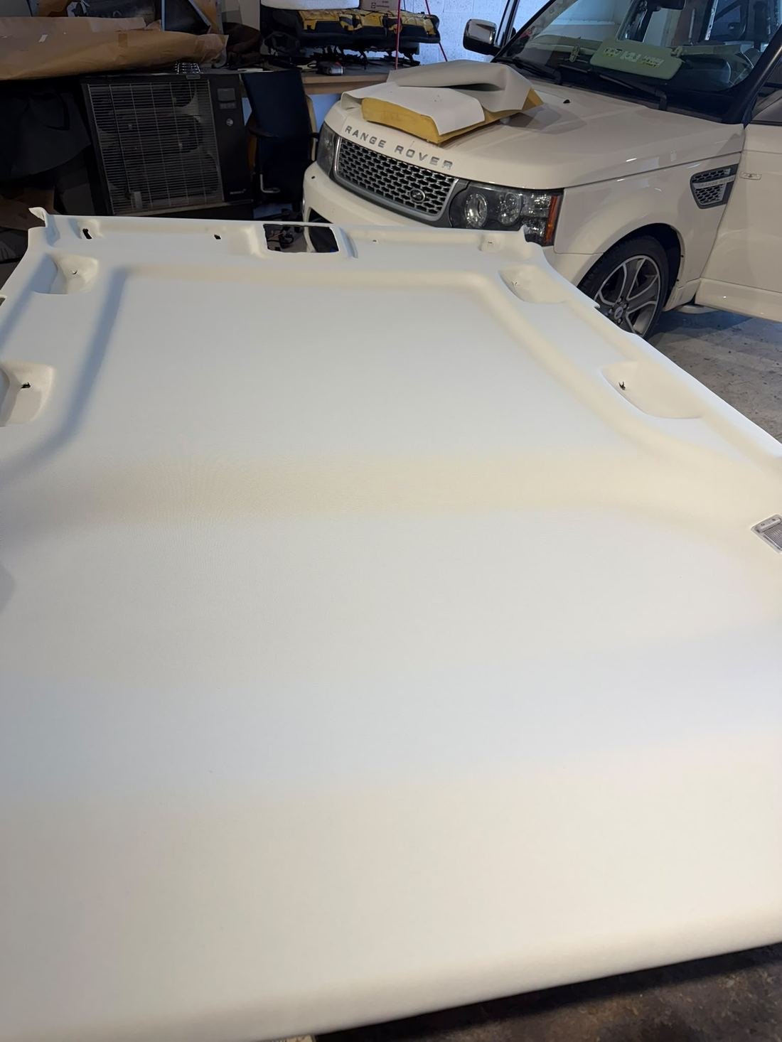 Hemelbekleding na renovatie door Ali Auto Bekleding